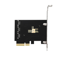 Carte contrôleur SATA CIe3.0 4X vers 6 ports SATA3 6 Gbps ASM1166 Carte d'extension Convertisseur SATA3 PCI Express X2 Gen 3 Carte hôte