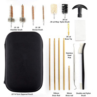Kit de nettoyage de bronze, avec brosse et outil de dégrossissage, pour l'entretien d'équipements de chasse, de tir sportif et les kits d'outils