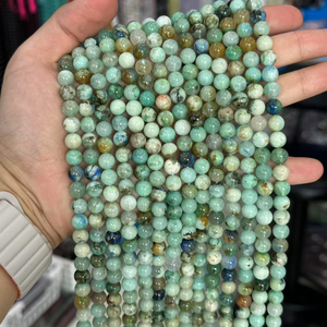 Nouveauté - Perles rondes en pierre naturelle <span class=keywords><strong>de</strong></span> 4 à 12 mm, accessoires <span class=keywords><strong>de</strong></span> bijoux DIY, toutes tailles disponibles, plus <span class=keywords><strong>de</strong></span> 50 types <span class=keywords><strong>de</strong></span> matériaux - Product Image 5