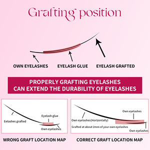 กาวต่อขนตาแบบขายส่ง แห้งเร็ว ติดทนนาน กันน้ำ ปราศจากน้ำมันและลาเท็กซ์ สำหรับต่อขนตาแบบวีแกน - Product Image 5