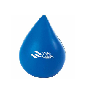 Gran cantidad Pu Stress Ball Water Drop Shape Stress Ball <span class=keywords><strong>con</strong></span> logo Print Custom Logo PU Antistress Water Drop Ball - Product Image 5