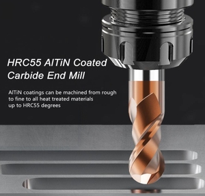 China Manufacturer 2 Flutes <strong>End</strong> <strong>Mill</strong> Carbide Hrc55 Ball Nose Solid Carbide <strong>End</strong> <strong>Mill</strong> for Milling <strong>Tools</strong> - Product Image 6