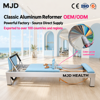 Professionelles Aluminium-Pilates-Reformer-Gerät für Core-Training, Muskelstraffung, Haltung, Balance und Mobilitätsübungen