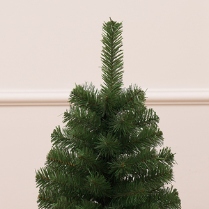New Arrival Flat-Tip Solid PVC <b>Tabletop</b> Christmas <b>Tree</b> with Plastic Base, Xmas Decoration for Living Room & Bedroom - Product Image 6
