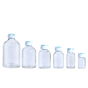Bouteille en verre d'injection transparente de 7ml 10ml pour antibiotiques Bouteille de pénicilline 30ml 50ml 100ml Moule Bouteille en verre à baïonnette - Product Image 2