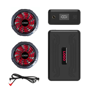 Ventilateur de refroidissement Vêtements DC Power Bank 20000mAh 17V <span class=keywords><strong>19V</strong></span> Batterie rechargeable 35W USB C Charge rapide 24V Powerbanks pour veste - Product Image 1