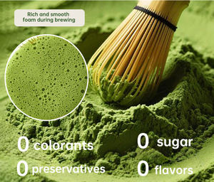 中国の良い有機抹茶グリーンティー純粋な自然健康プレミアム抹茶パウダー - Product Image 4