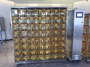 Sıcak satış IVC fare kafes sistemi PLC hayvancılık ekipmanı laboratuvar sıçan tavşan fareler gine domuz için ayrı ayrı havalandırmalı kafesleri - Product Image 6