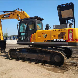 Excavatrice sur chenilles d'occasion bien entretenue Sany SY335H, moteur, équipement de terrassement minier de grande taille, 33,5 tonnes, godet de 1,85 m - Product Image 1