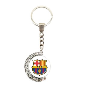 Llavero Deportivo de Aleación de Zinc con Logotipo de <span class=keywords><strong>Club</strong></span> de Fútbol, Llavero de Media Luna con Gema, Moderno, Impermeable y Ligero para Amantes del Deporte - Product Image 5