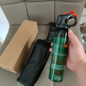Spray De Defensa Personal Al Por Mayor, Llavero De Seguridad Con Spray De Defensa Para Mujeres, Blanco, Amarillo 270 Ml, Bear - Product Image 1