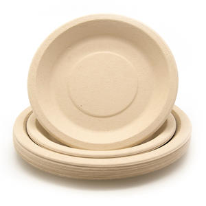 Оптовая продажа одноразовые пластины из бамбукового волокна, разлагаемые, защита окружающей среды - Product Image 5