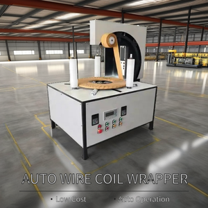 Máy đóng gói màng co tự động chất lượng cao, dạng quay quanh, dùng cho lốp xe, cuộn thép, ống mềm - Product Image 3