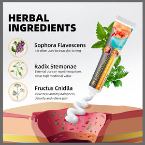 Crema per la Cura del Piede Diabetico Ecologica a Base di Erbe con Benefici <span class=keywords><strong>Anti</strong></span>-prurito e Lenitivi 10ml Produttore Cinese - Product Image 4