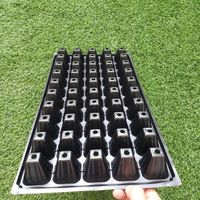 Plateau de propagation respirant à 50 alvéoles de 100g-150g, fabriqué en Chine, pour semis en serre