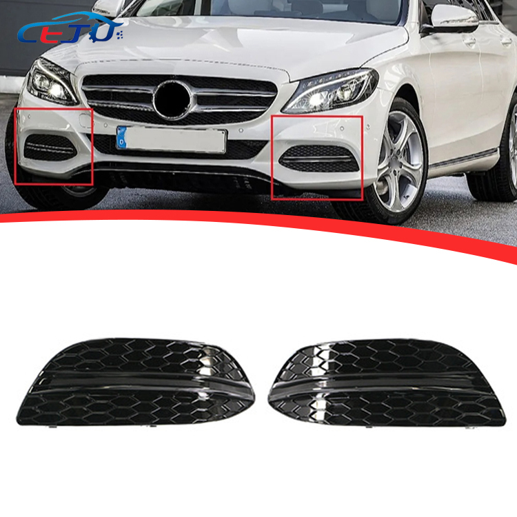 Cubierta De Ojo De Remolque Para Mercedes Clase S 2007-2012 – Frontal, Color Para Pintar, Marca Evan-Fischer
