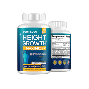 Natural <strong>Height</strong> Growth Maximizer for Teens | Peak <strong>Height</strong> <strong>Supplement</strong> with Vitamin D3 &amp; Calcium | 60 Capsules OEM - Product Image 5