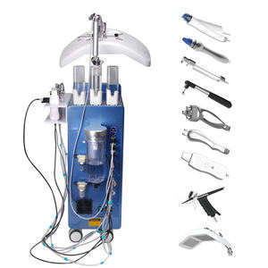 Appareil de soin du visage multifonction 9 en 1 à l'oxygène et à la dermabrasion au diamant H2O2, technologie d'hydratation par aspiration pour le soin de la peau, nettoyage en profondeur - Product Image 5