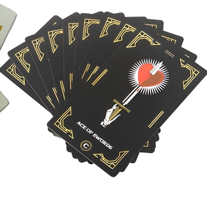 Tarjetas de Tarot y Oráculo de Papel con Lámina Dorada Personalizadas por el Fabricante, Personalización Clásica con Empaque en Caja de Color - Product Image 3