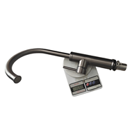 Robinet de cuisine professionnel avec douchette extractible, classique, en acier inoxydable 304, à montage sur plan, monocommande, mélangeur de cuisine de luxe