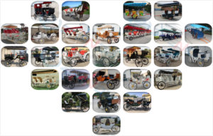Electric Sightseeing Vehicle Perfect for Amusement Parks Horse Carriage Horse Drawn Carriagefor Sale - Product Image 6