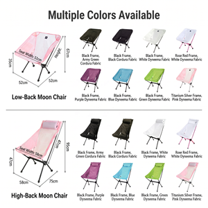 Silla de Camping Plegable Areffa, Minimalista, de Fibra de Carbono Dyneema, Ligera y Portátil - Product Image 6