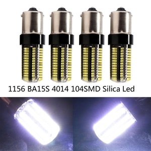 1156 ba15s 3014 104-SMD自動6500 kスーパー明るい<span class=keywords><strong>led</strong></span>ターンテールブレーキストップ信号光ランプ電球12ボルト<span class=keywords><strong>3.6</strong></span>ワット - Product Image 2