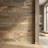 Panneau mural autocollant effet forêt brûlée, moderne, antistatique, résistant à l'humidité, surface 3D, pour intérieur, usage hôtelier, diverses tailles, aspect pierre naturelle