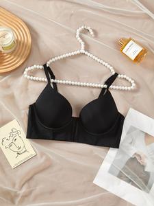 Báo in Minimizer <span class=keywords><strong>Bra</strong></span>-front đóng cửa Underwire bảo hiểm đầy đủ hỗ trợ rộng cho bức tượng bán thân lớn cộng với kích thước điêu khắc đồ lót - Product Image 4