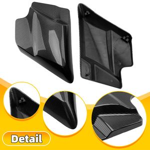 RACEPRO Moto Hydro-Dip Carénage de Batterie Latérale en Fibre de Carbone pour <span class=keywords><strong>Harley</strong></span> Touring Electra Street Road Glide - Product Image 3