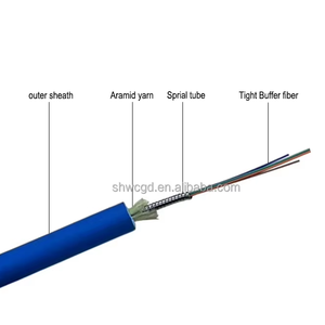 Cáp quang bọc thép 9.0mm SM g657a1 cho cáp Thông tin trục nhà máy mini từ công ty sản xuất để kết nối mạng - Product Image 2