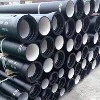 DN200 DN250 DN300 DN500 DN700 DN900 DN1000 DN1200 K8 K9 C25 C30 C40 Pn16 Pn25 Tuyau en fonte ductile d'alimentation en eau