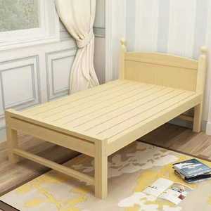 Muebles para Guardería Cama de Madera Económica para Niños con Carruaje para Dormitorio - Product Image 4