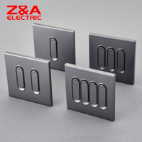3M SERIES Champagne BS Standard 86 Type 250v Interrupteurs et prises de courant pour l'Afrique Arabie Saoudite