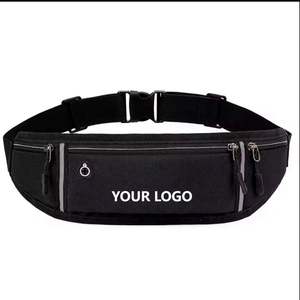 Sac banane imperméable pour le sport en plein air, petite pochette de taille personnalisée pour hommes - Product Image 1