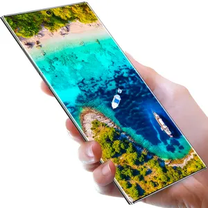 Hot bán 5G Android 13 HD Máy ảnh 7.3inch 16GB + 1TB điện thoại thông minh mặt ID mở khóa điện thoại di động S23 siêu điện thoại