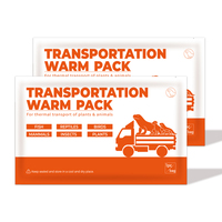 Pack chauffant pour le transport, 48, 72, 110 heures, auto-chauffant pour plantes, animaux, poissons, reptiles, logistique e-commerce