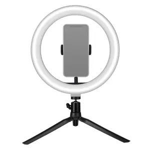 Lampu Kilat Cermin Rias Mini Usb Klip Ponsel Video Siaran Langsung Langit-langit Fotografi Led Selfie Cincin Cahaya