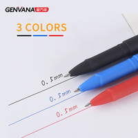 Stylo Roller GENVANA en Gros, Grande Capacité d'Encre, Pointe Bille 0.5, Excellente Écriture, Stylos Gel pour Étudiants et Fournitures de Bureau