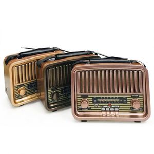 Golon RX-BT929SQ Rétro Retour Vintage Transistor Haut-parleur Intégré Grande Boîte Table En Bois Portable USB TF Carte FM AM Radio MP3 - Product Image 5
