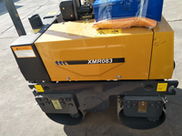 Rouleau vibratoire compacteur routier XMR083 Mini Roller Premium à économie d'énergie de 0,8 tonne