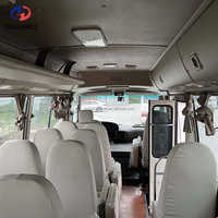 Bus de transport d'occasion Toyota Coaster, mini-bus, conduite à gauche, essence, Chine, vente chaude, prix abordable