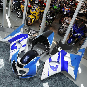 ชุดตัวถังรถจักรยานยนต์ชุดแฟริ่งฉีดพลาสติก ABS สีฟ้าสีขาวสีดำสำหรับ <span class=keywords><strong>K1</strong></span> <span class=keywords><strong>gsxr</strong></span> 1000 2000-2002 - Product Image 3