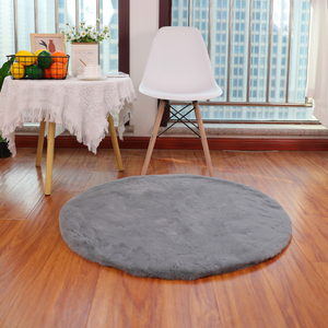 Tappeti morbidi area tappeti e set soggiorno tappeti tappeti e set pelliccia bianca per sala da pranzo - Product Image 2