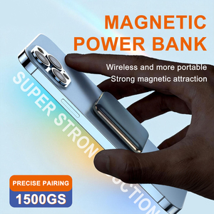 Nouvelle Arrivée OEM – Mini <span class=keywords><strong>Batterie</strong></span> Externe Magnétique Portable Sans Fil pour Téléphone – Station d'Alimentation 10000 mAh – Chargeur Rapide Powerbank pour Téléphone - Product Image 3