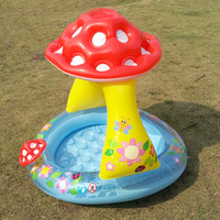 Intex 57114 Gonflable En Plastique Champignon Bébé Piscine Piscines Gonflable Parasol Champignon Bébé Piscine
