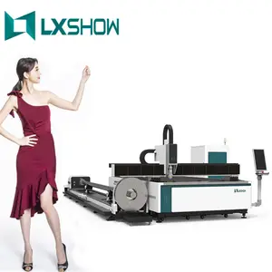 2022 LXSHOW Raycus Ipg 500W 1000W Mesin Pemotong Laser Serat untuk Industri Logam Lembar