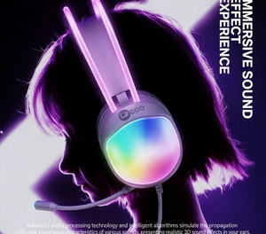 <span class=keywords><strong>Casque</strong></span> de jeu OEM Lecoo HT410 RGB avec son surround <span class=keywords><strong>virtuel</strong></span> 7.1, <span class=keywords><strong>casque</strong></span> USB avec micro <span class=keywords><strong>pour</strong></span> les joueurs de <span class=keywords><strong>jeux</strong></span> FPS et les utilisateurs d'ordinateurs - Product Image 1