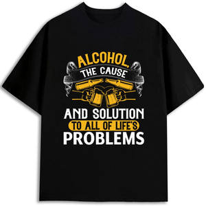 Camiseta de Hombre 100% Algodón, 180 g/m², Manga Corta, Estampada con Diseño, Corte Regular, Tela Jersey Antiencogimiento - Product Image 1