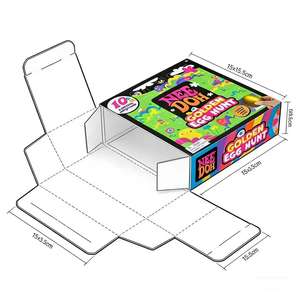 Chasse au trésor transfrontalière NeeDoh Golden Egg - Jouet pour enfants, boîte mystère de Pâques avec portes mystérieuses - Product Image 5